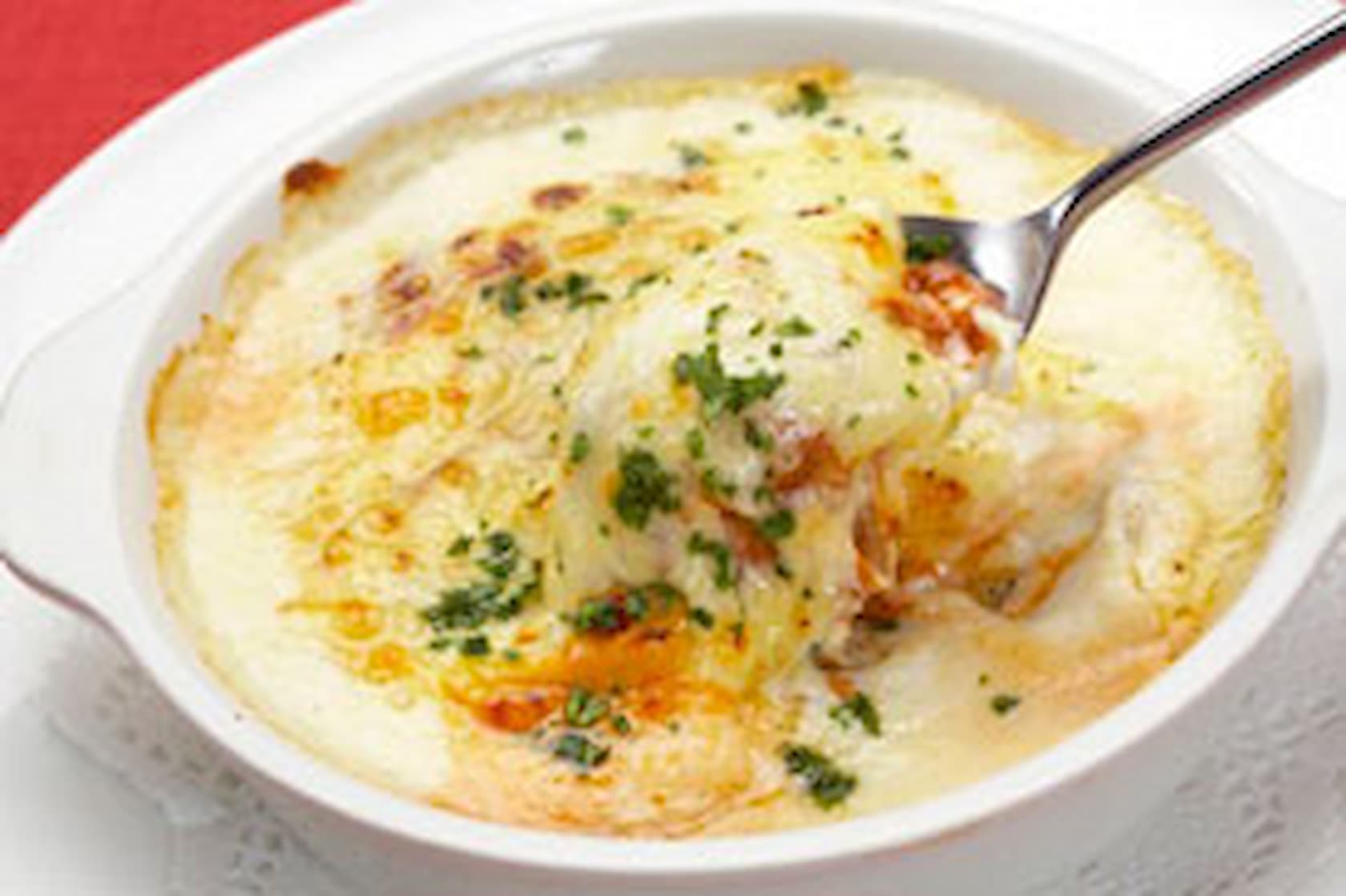 Alaskan King Crab Au Gratin